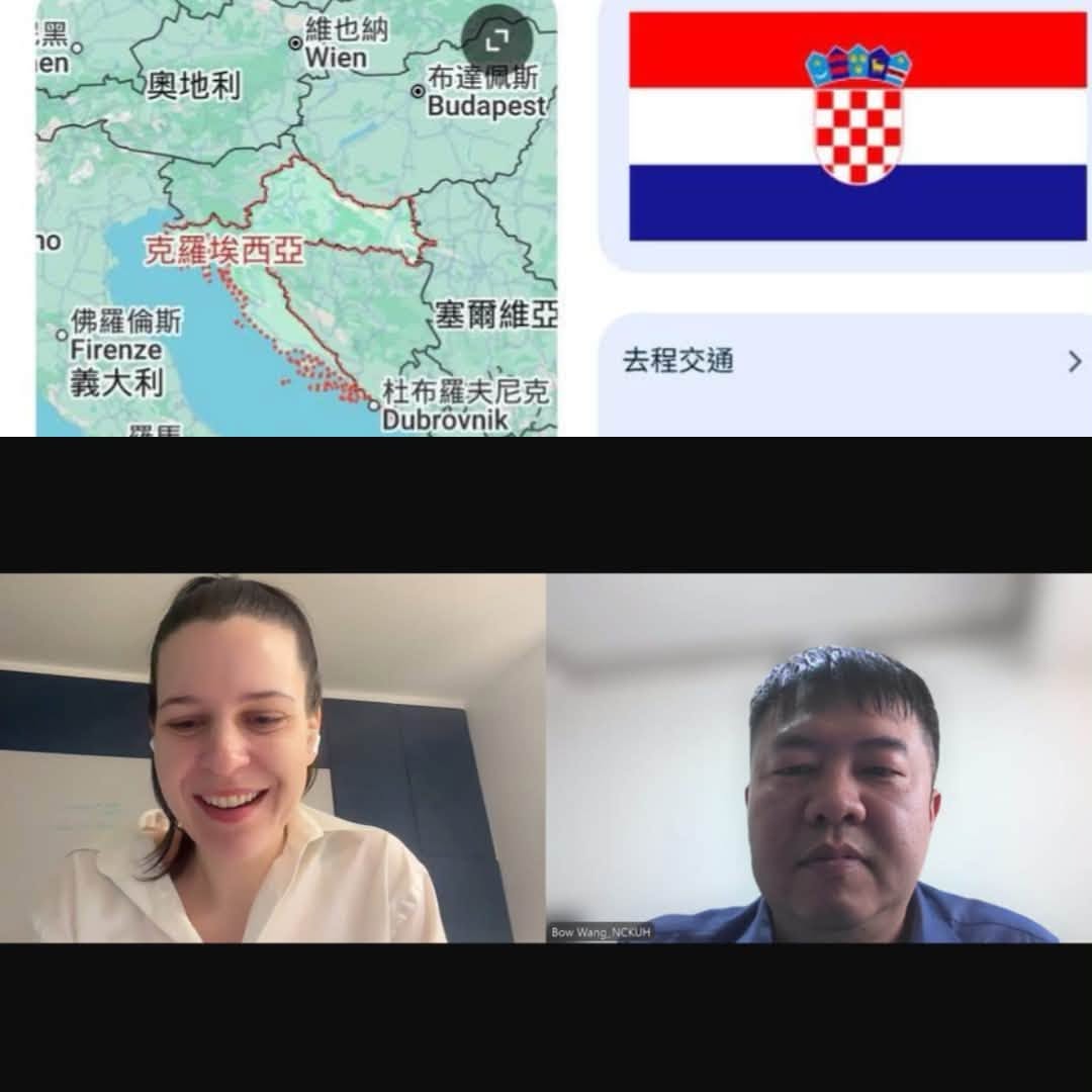 王博醫師與 VuMedi 團隊進行線上錄製前溝通